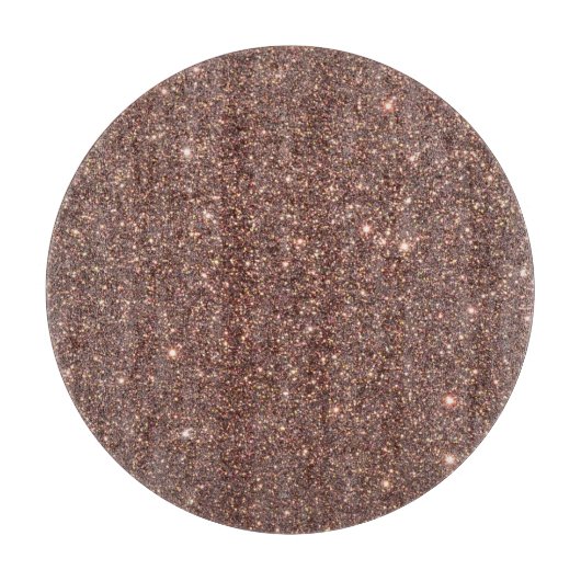 Planche À Découper Parties scintillant de bronze (Devant)