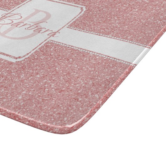 Planche À Découper Parties scintillant rose Tableau de découpe person (Coin)