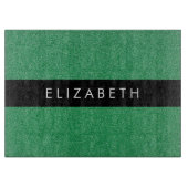 Planche À Découper Parties scintillant verte, Arrière - plan Parties  (Devant)