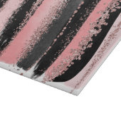 Planche À Découper Parties scintillantes roses de Faux d'or de (Coin)