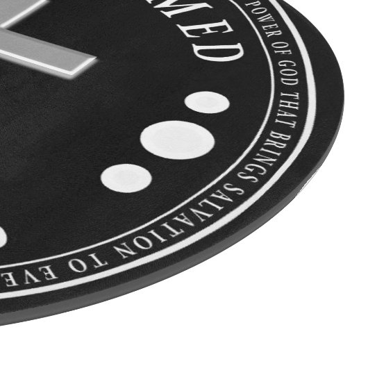 Planche À Découper Pas honteux de l'Evangile Verse chrétien (Coin)