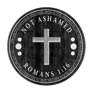 Planche À Découper Pas honteux de l'Evangile Verse chrétien