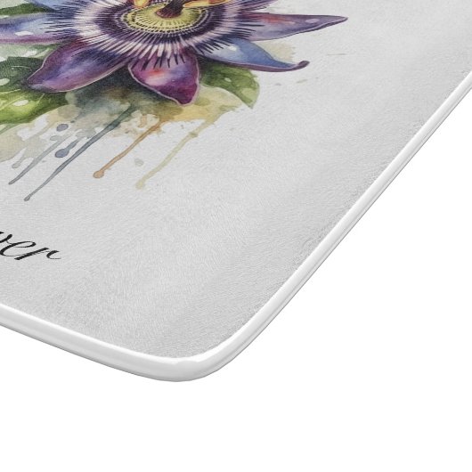 Planche À Découper Passionné Purple Passion Fleur (Coin)