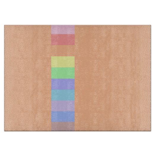 Planche À Découper Pastel Orange (Devant)