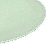 Planche À Découper Pastel Pistachio couleur solide | Classique | Élég (Coin)