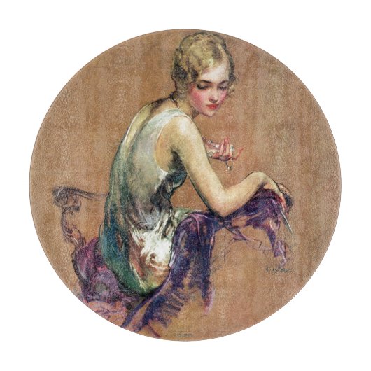 Planche À Découper Pastel Portrait (Devant)