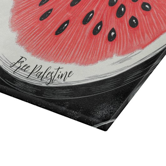 Planche À Découper Pastèque de Palestine (Coin)