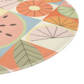 Planche À Découper Pastèque d'été Citrus : Patte géométrique Abstrait (Coin)