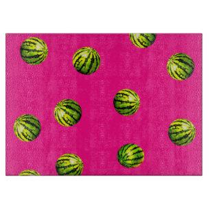 Planche À Découper pastèque rose motif