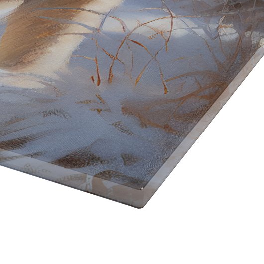 Planche À Découper Pasteur Anatolien Laisser Neige Noël (Coin)