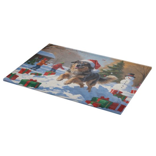 Planche À Découper Pasteur anatolien Noël Festif Neige (Coin)