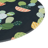 Planche À Découper Patchwork Cactus Plantes Motif sans couture (Coin)