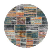 Planche À Découper Patchwork collage mixage, surface composée motif i (Devant)
