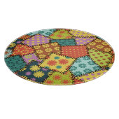 Planche À Découper Patchwork Eclectique : Mélange Motif Diverse (Coin)