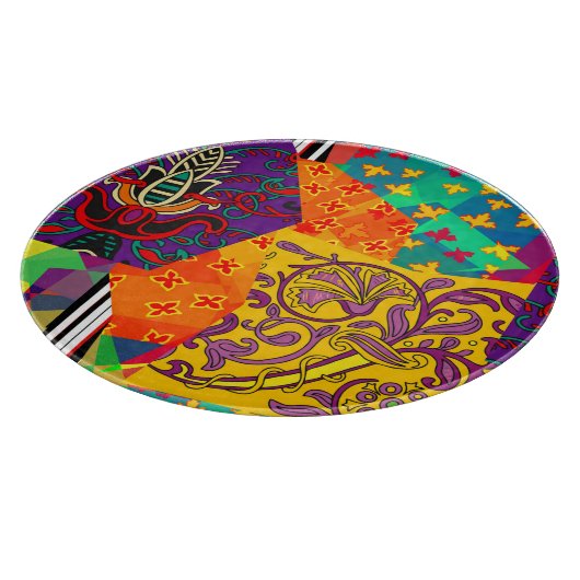 Planche À Découper Patchwork indien turc festier Mandala (Coin)