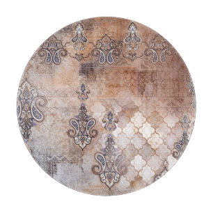 Planche À Découper Patchwork Paisley : impression Vintage classique