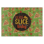 Planche À Découper Pâte de nourriture amusante tranche bébé Retro Piz (Devant)