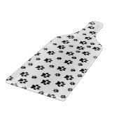 Planche À Découper Pâtes de chien de chat de table de coupe en verre (Coin)