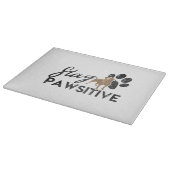 Planche À Découper Pâtes de chien mignonnes rester Secourt provocatri (Coin)