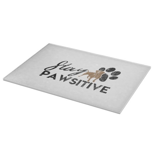 Planche À Découper Pâtes de chien mignonnes rester Secourt provocatri (Coin)