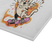 Planche À Découper Patinage de chat Miaou (Coin)