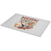 Planche À Découper Patinage de chat Miaou (Coin)