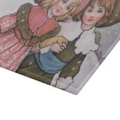 Planche À Découper Patinage de fille et de garçon (Coin)