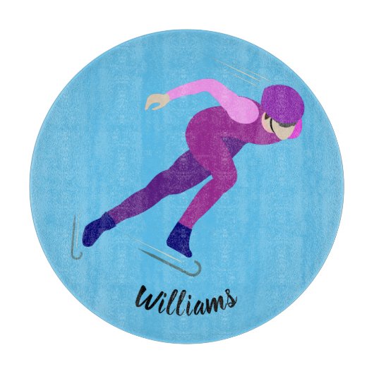 Planche À Découper Patinage de vitesse (Devant)