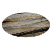 Planche À Découper Patinée bande noire et or (Coin)