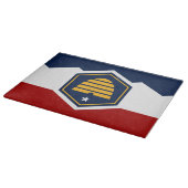 Planche à découper patriotique avec drapeau de l'U (Coin)