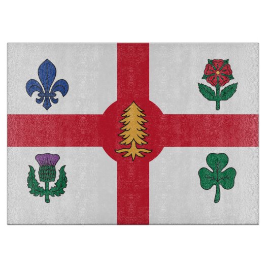 Planche à découper patriotique avec drapeau de Mon (Devant)