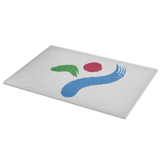 Planche à découper patriotique avec drapeau de Séo (Coin)