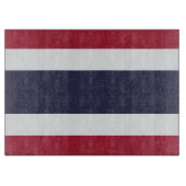 Planche à découper patriotique avec drapeau de Tha (Devant)