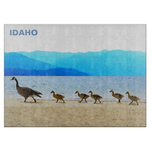 Planche À Découper Patrouille côtière - Oies du Canada (Devant)