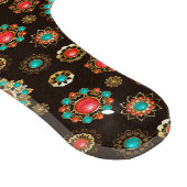 Planche À Découper Pattern de Ethnic Brooches Seamless (Coin)