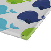 Planche À Découper Pattern of Whales, Cute Whales, Sea Animals (Coin)