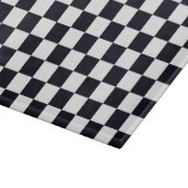 Planche À Découper Patters de Black and White Checker (Coin)