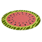 Planche À Découper Pâturage de pastèque rose rond (Coin)