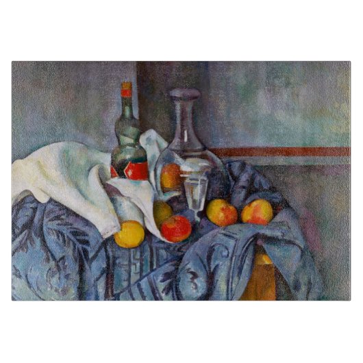 Planche À Découper Paul Cézanne de menthe poivrée de bouteille (Devant)