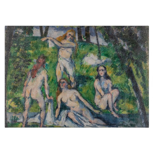 Planche À Découper Paul Cezanne - Quatre Baigneuses