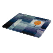 Planche À Découper Paul Klee Abstrait Tree Blue Peinture (Coin)