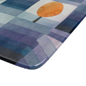 Planche À Découper Paul Klee Messager de l'automne Bleu Moderne Abstr (Coin)