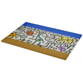 Planche À Découper Paul Klee Rich Harbor Expressionnisme abstrait (Coin)