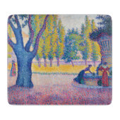 Planche À Découper Paul Signac - Fontaine des Lices, Saint-Tropez (Devant)