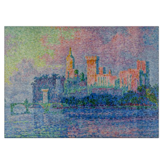 Planche À Découper Paul Signac - Le Palais Pape, Avignon (Devant)