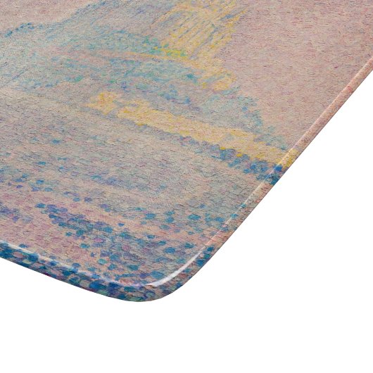 Planche À Découper Paul Signac - Mont Saint Michel Fog et Soleil (Coin)