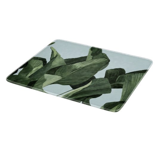 Planche À Découper Paumes de Celadon (Coin)