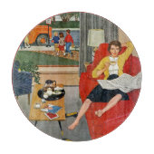 Planche À Découper Pause café du matin (Devant)