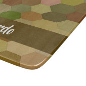 Planche À Découper pavé hexagone Brown (Coin)