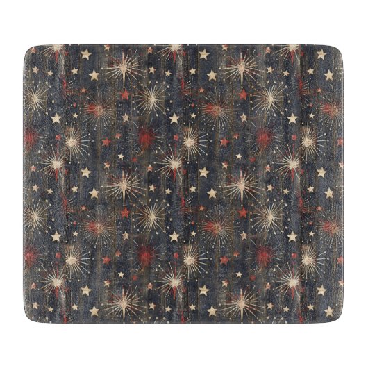 Planche À Découper Pays/Americana Principale en détresse (Devant)